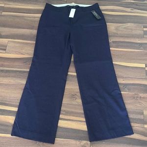 Banana Republic Navy Jackson curvy fit pant 14